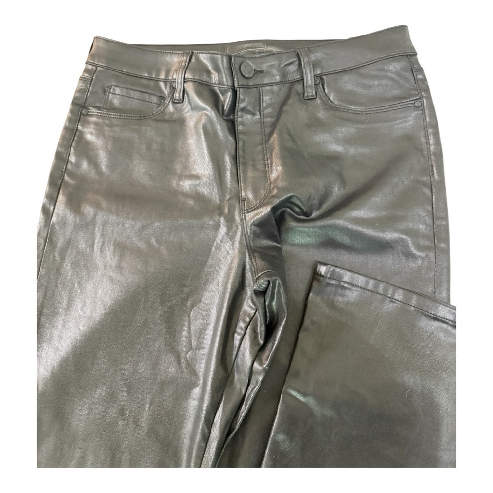KUT from the Kloth Black Coated Flare Pants – Size 12